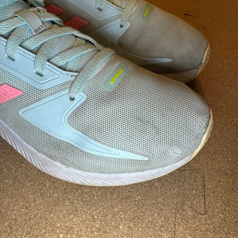 Adidas‎ Runfalcon 2.0 Mens Size 7 Running Shoes Light Blue Pink HR1412